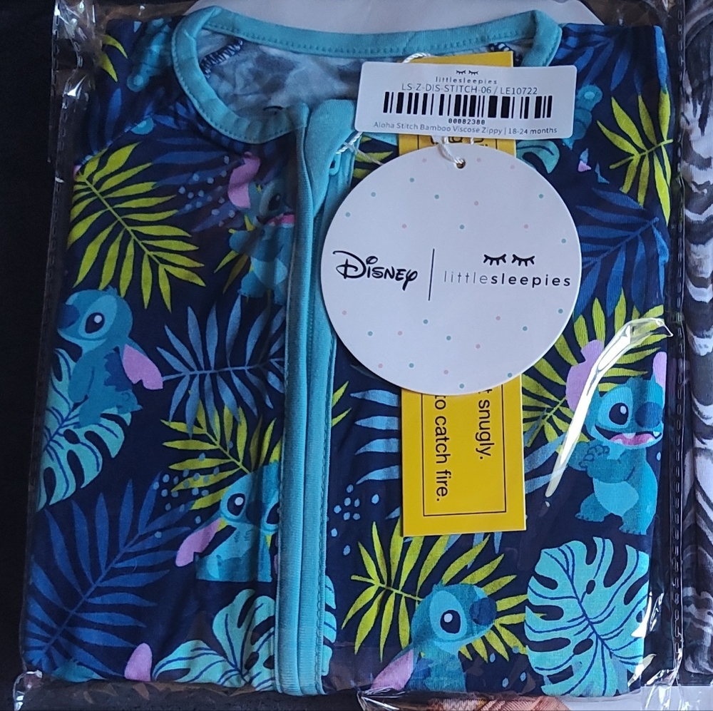 Stitch Little Sleepies zippy 18-24 month
